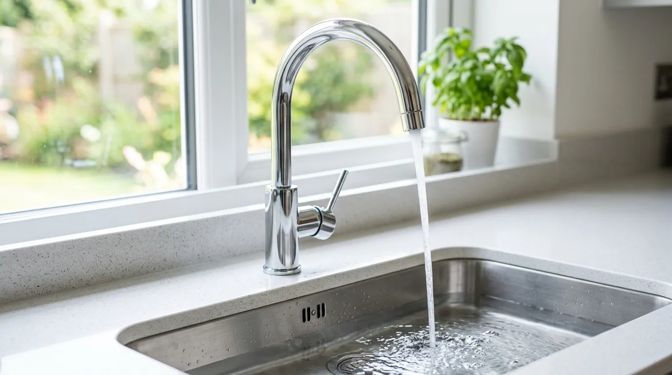Local Plumbing Master Pros same day plumber fixing a faucet in Mullica Hill, NJ